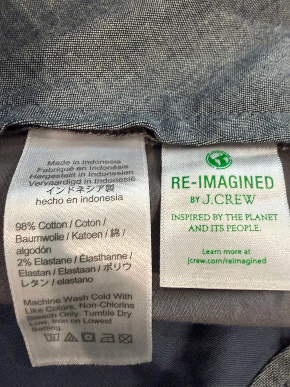 J. Crew classic chino